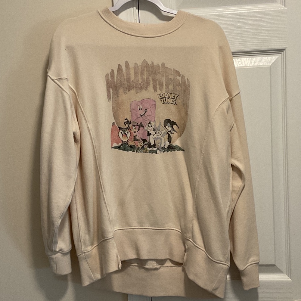 Aerie Cream Knit Sweater